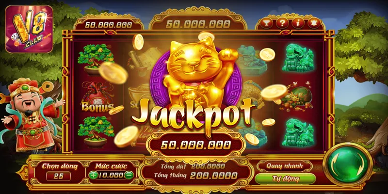 Game nổ hũ tại V8club thu hút người chơi tham gia