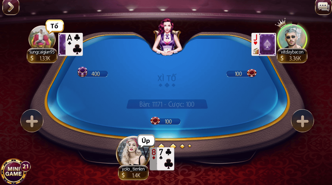 Sân chơi cá cược giải trí Xì tố V8Club