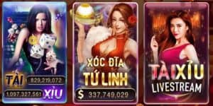 Xóc Đĩa Tứ Linh được rất nhiều người chơi yêu thích tại V8club 