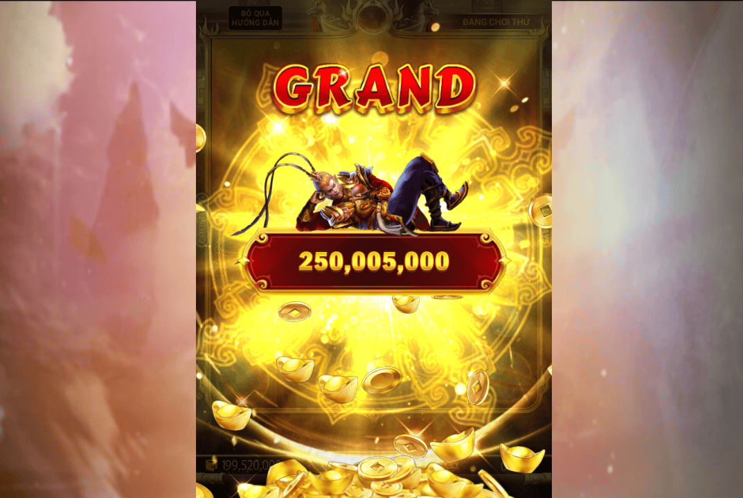 Xuất hiện 3 biểu tượng Jackpot giống nhau thì nổ hũ 
